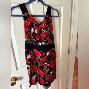 Disney Queen of Hearts Romper